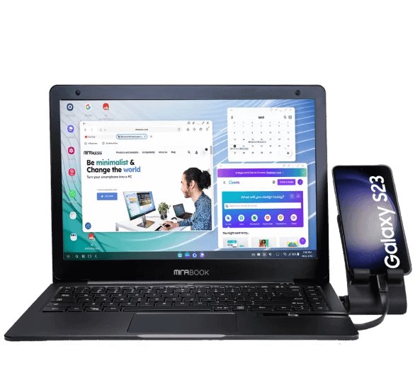 MiraBook - Turn your smartphone into a laptop